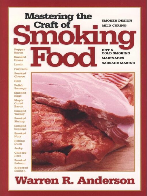 Title details for Mastering the Craft of Smoking Food by Warren R. Anderson - Available